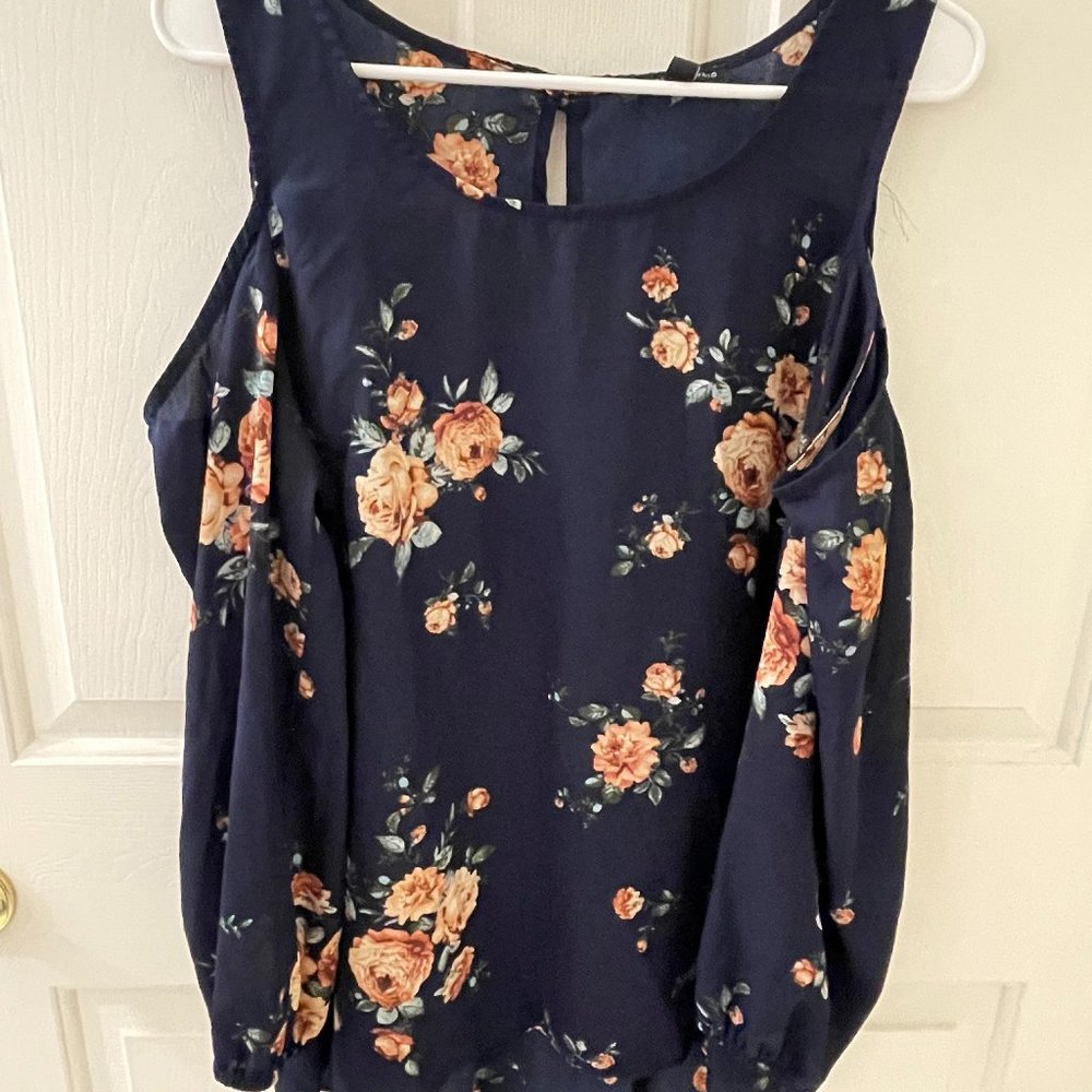 Cold Shoulder Blouse